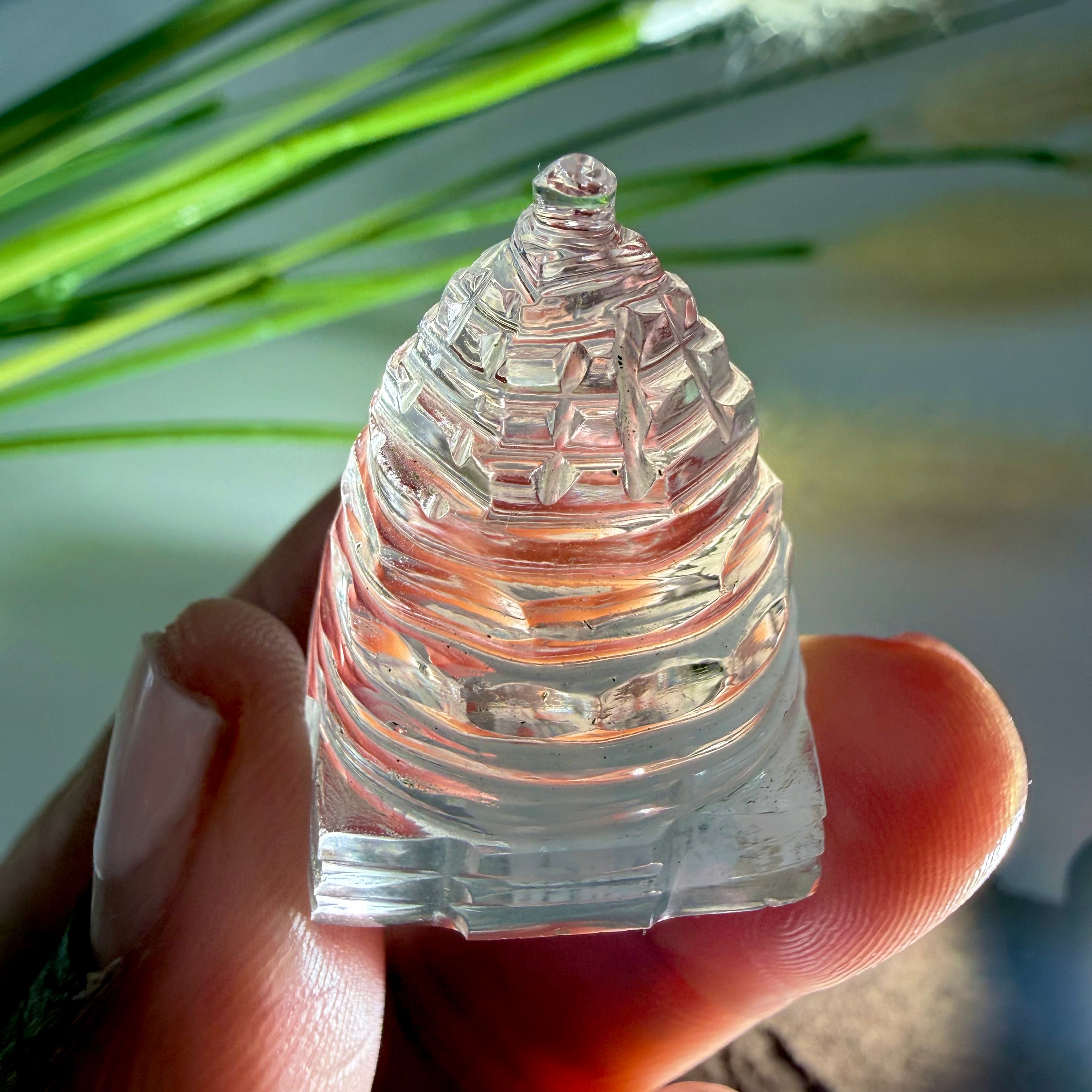 Himalayan Quartz Shree Yantra 2cmx3cm | 20g