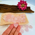Rose Quartz Mini Puffy Pocket Heart