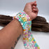Dark Candy Selenite Bead Strand 8mm Round [YJ26]