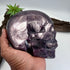 Gemmy Lithium Mica Lepidolite 5 inch Skull [RX799]
