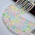 Light Candy Selenite Bead Strand 8mm Round [YK26]