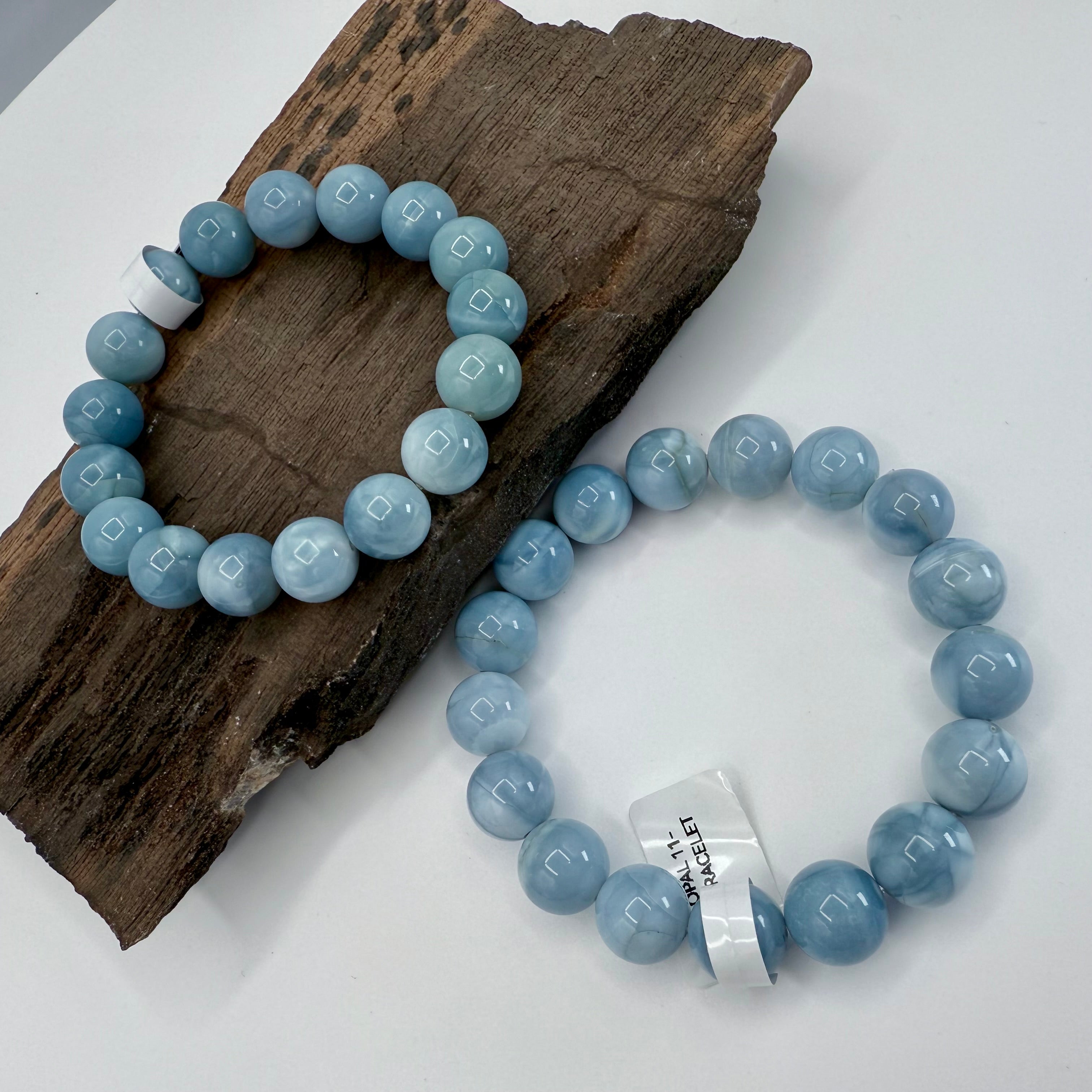 Blue Opal 12mm Bracelet [AK52]