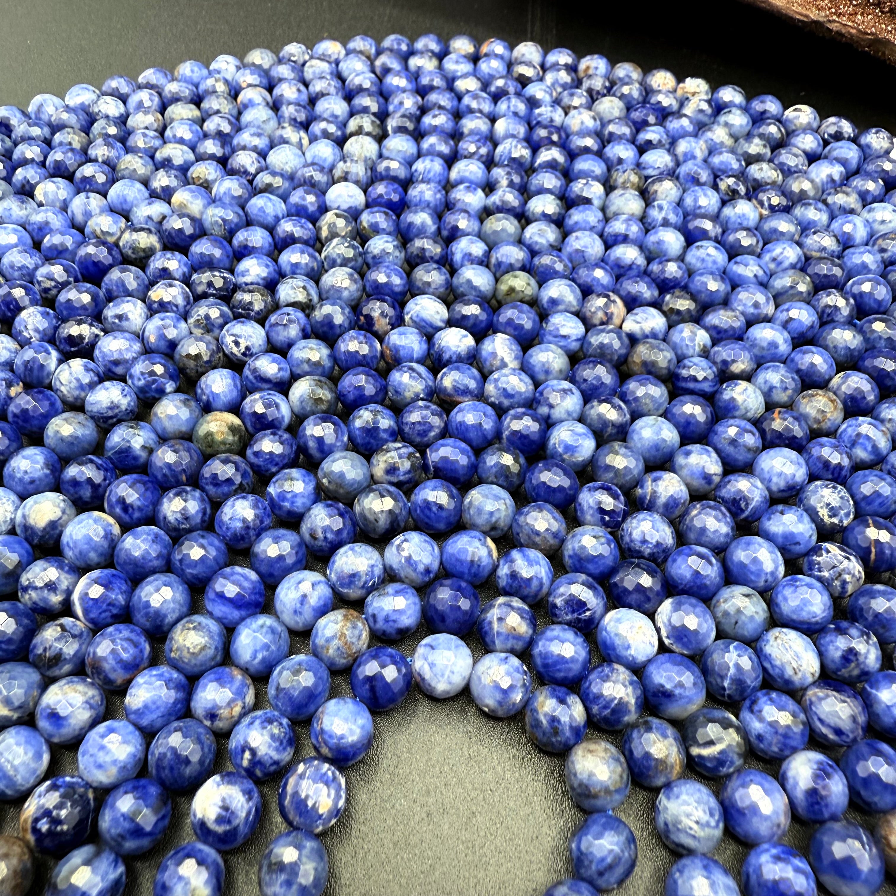 Sodalite Faceted 8mm