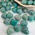 Amazonite Mini Puffy Pocket Hearts 1cm