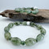 Prehnite Barrel 14 x 10mm Bracelet [DA29]