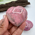 Bubblegum Rhodonite Hearts 90g
