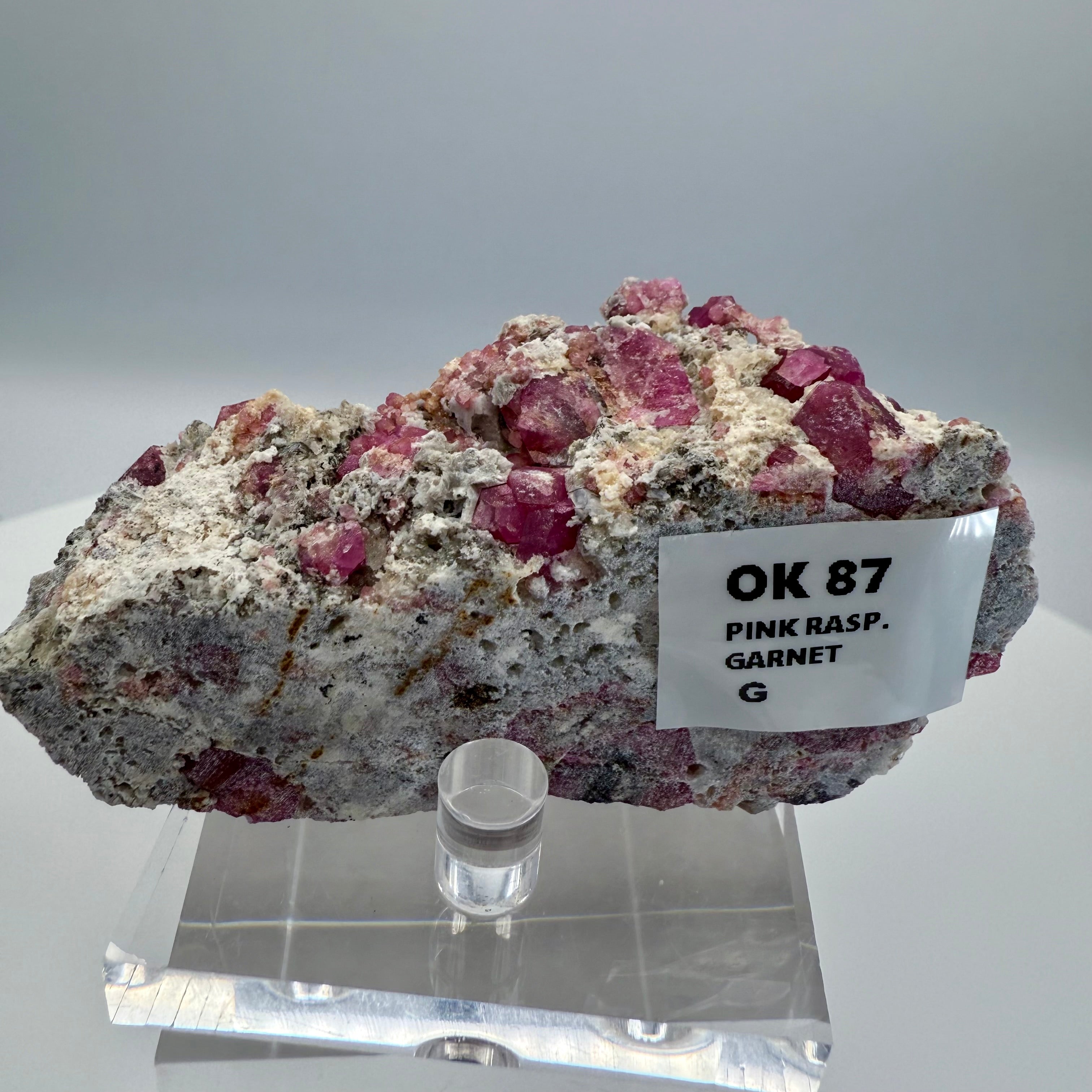 Raspberry Grossular Garnet
