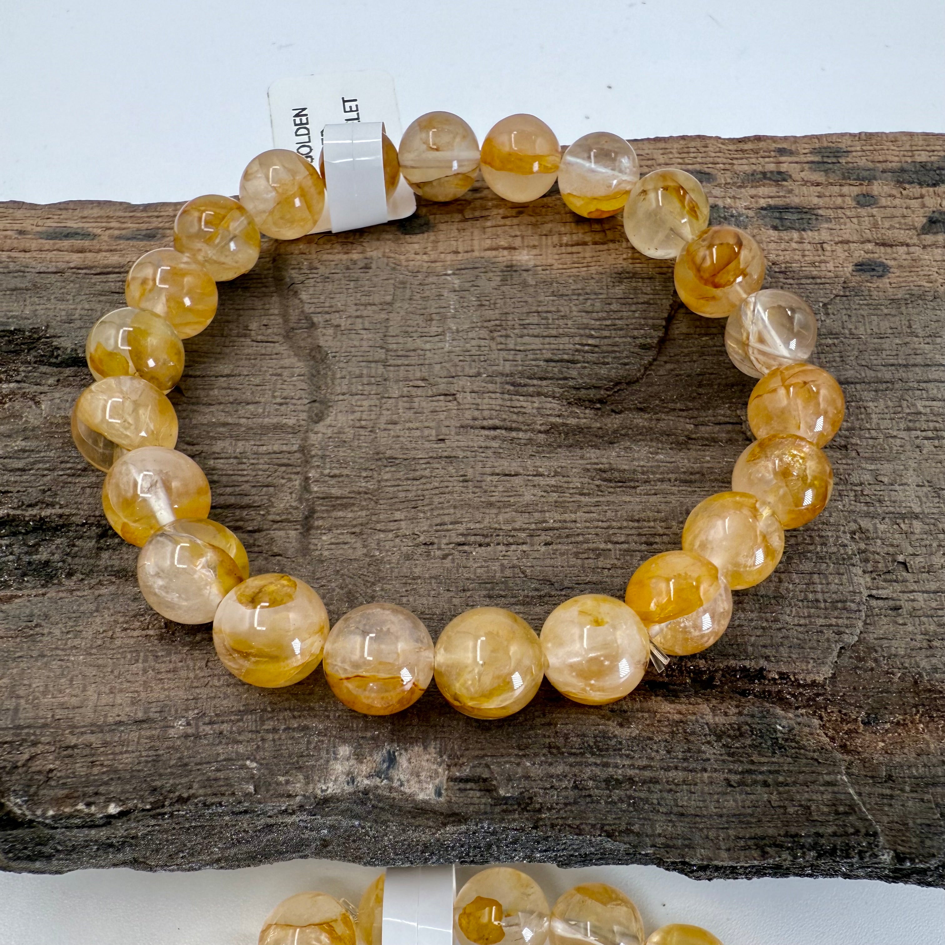 Golden Healer 8mm Bracelet [LD20]