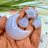 Turkish Blue Chalcedony 4pce Pocket Set Intuitively Picked (GF40)