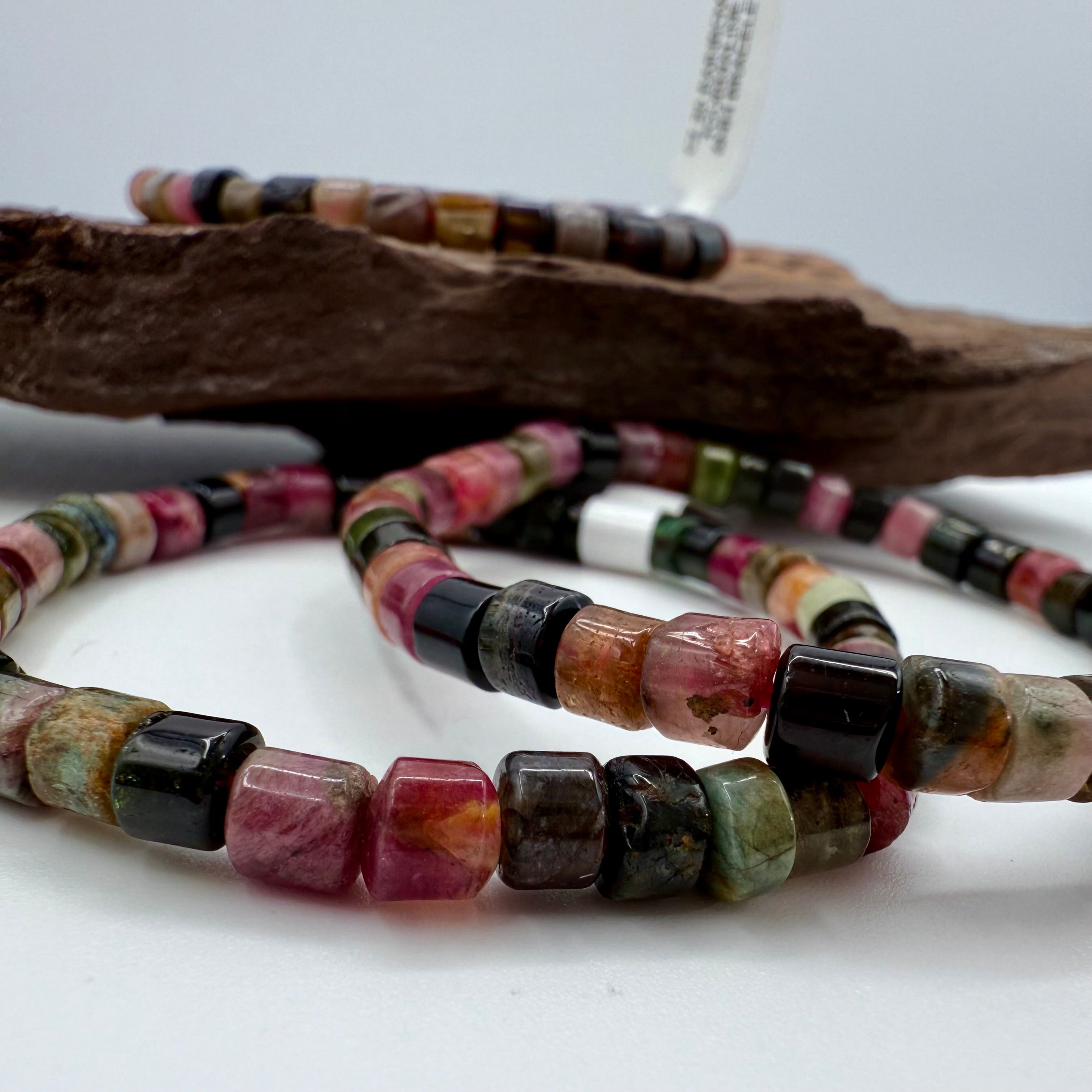 Rainbow Tourmaline 6mm Bracelet [CZ20]