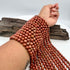 Red Jasper 8mm Faceted Bead Strand
