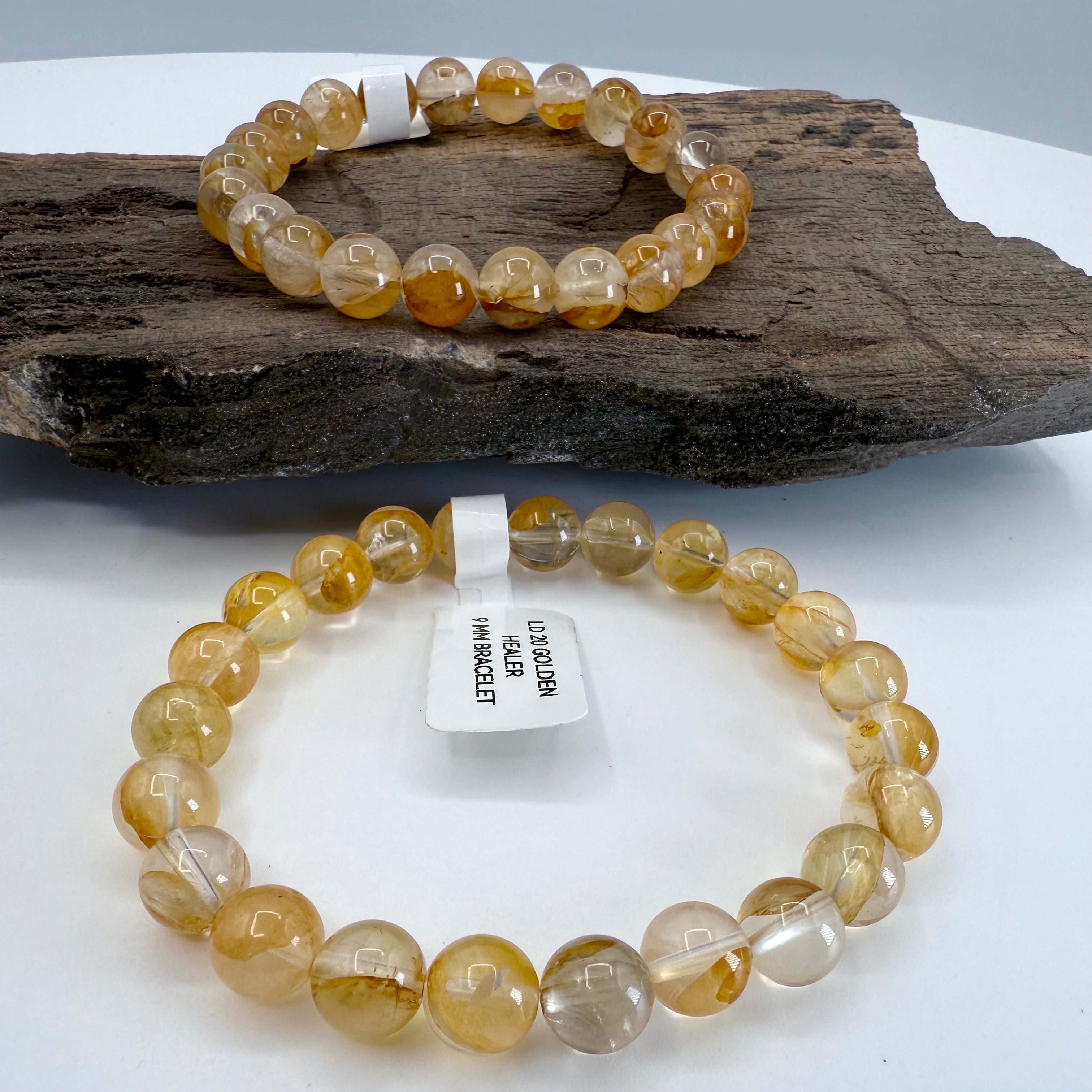 Golden Healer 8mm Bracelet [LD20]