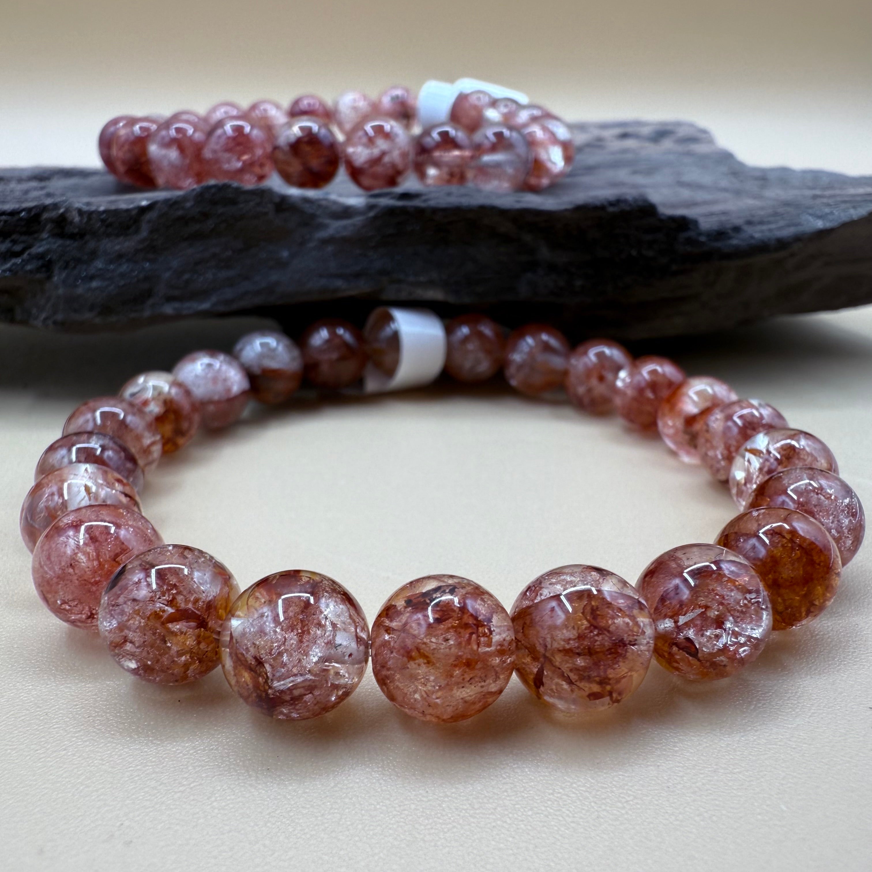 Fire Quartz Bracelet - 8mm
