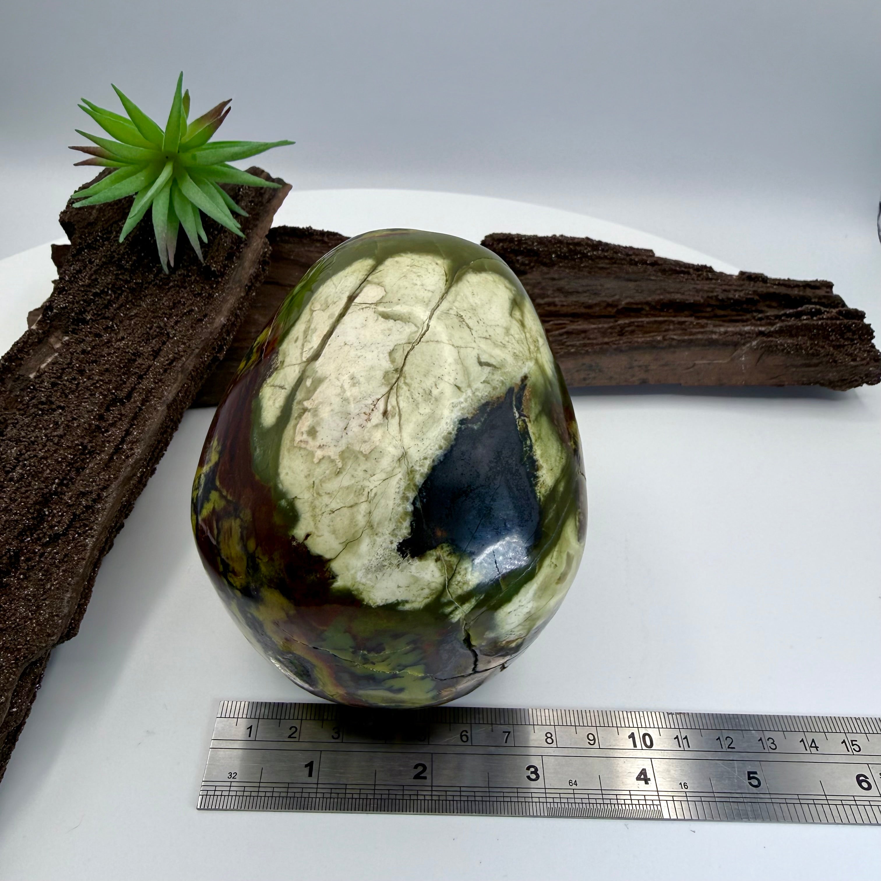 Loki Hiso Jasper 5inch Skull [OC222]