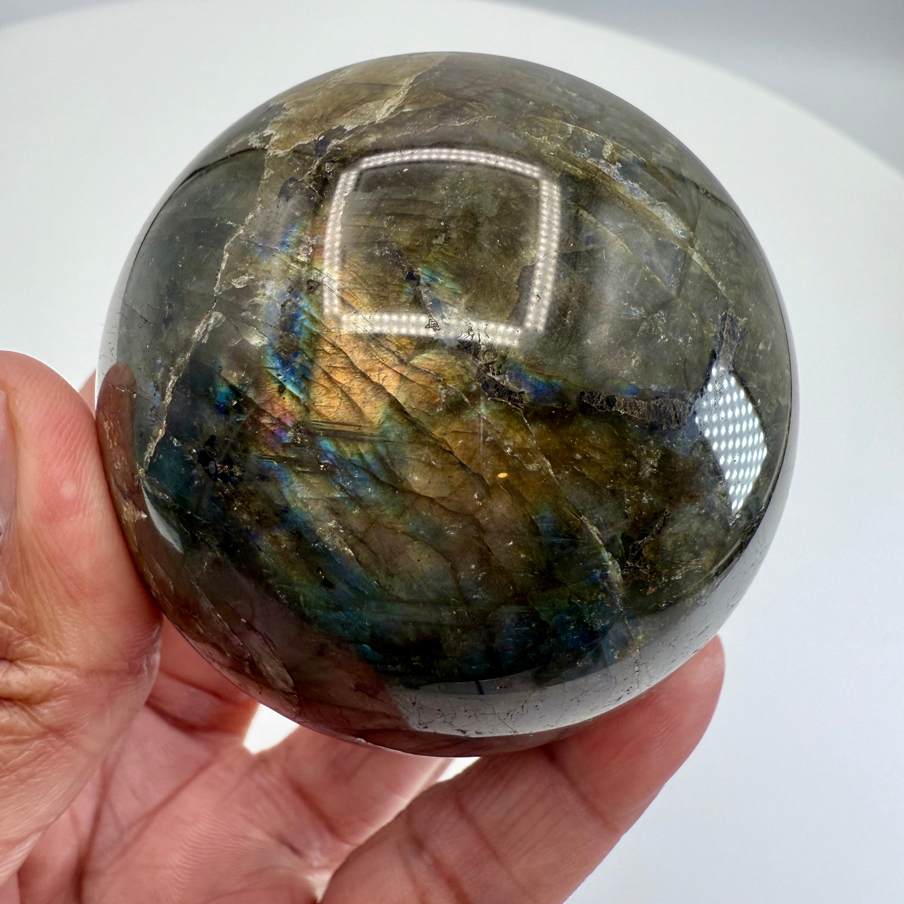 Labradorite Sphere 68mm