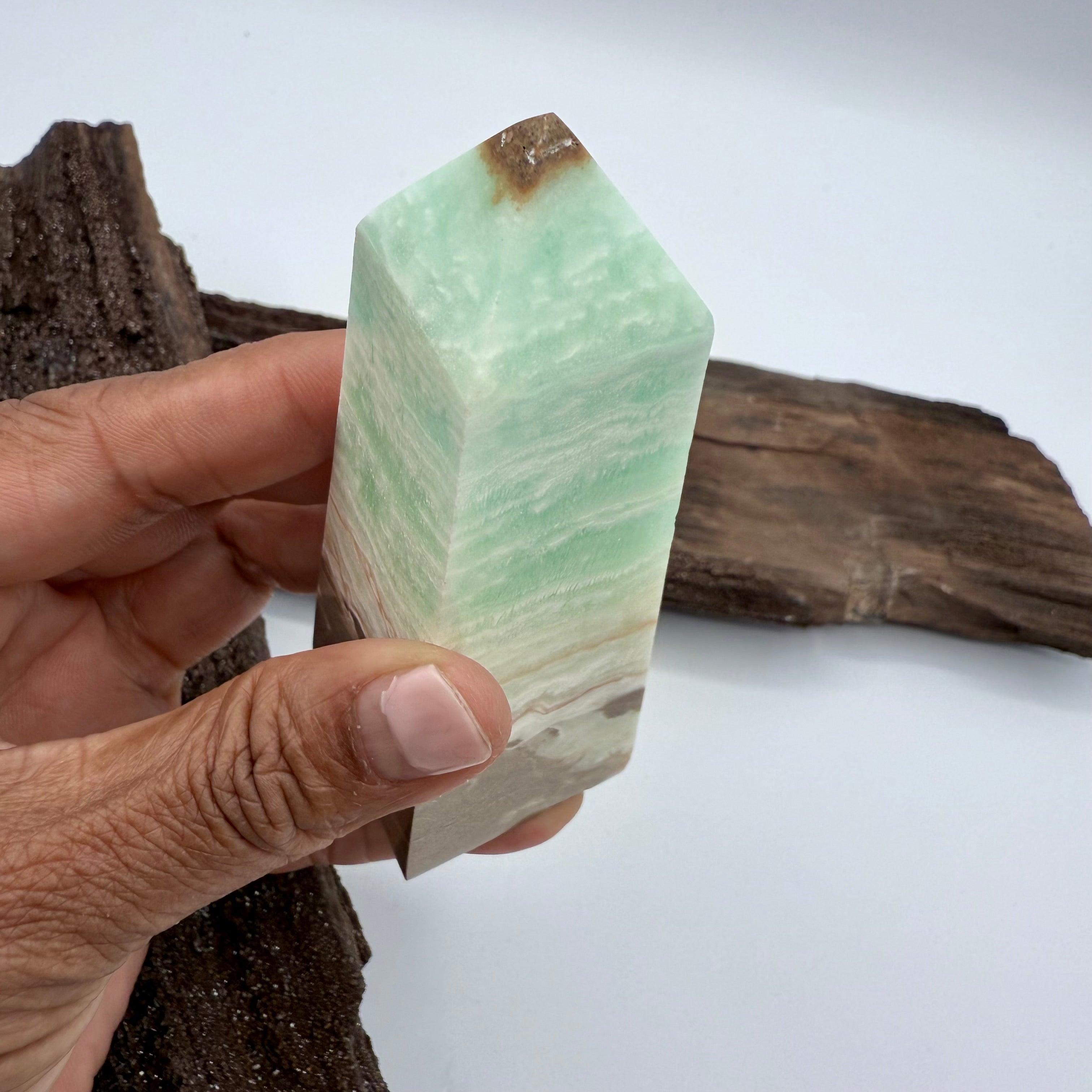 Carribean Calcite Tower - 10.3cm