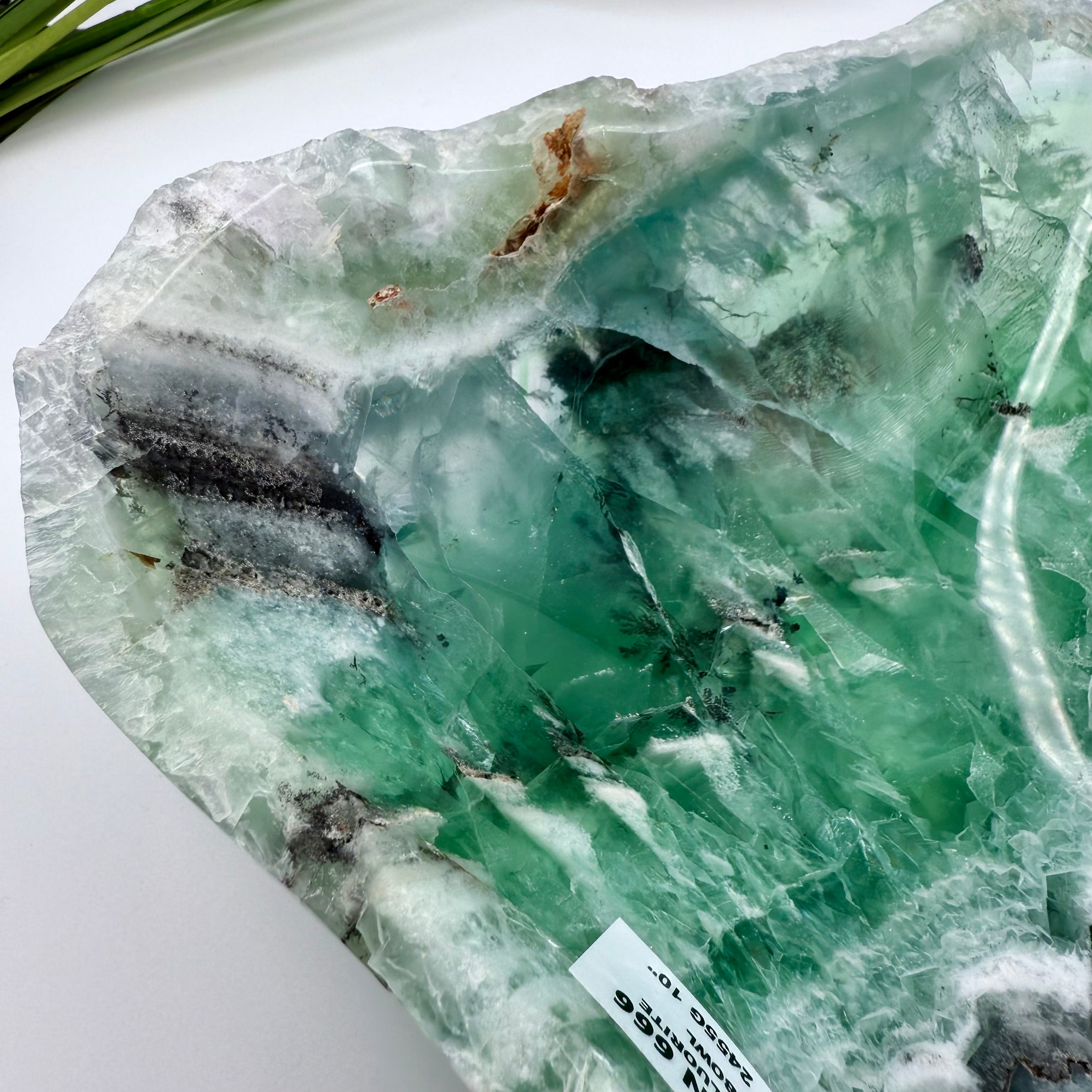 Mexican Fluorite Bowl 24.4 cm wide 7cm Deep