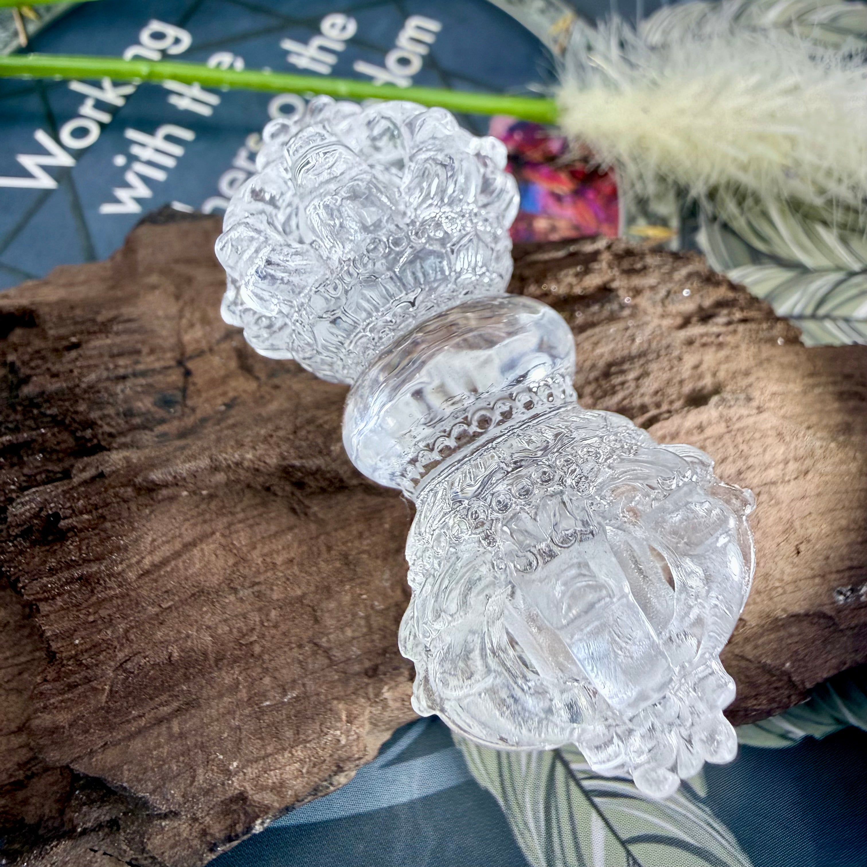 Himalayan Quartz Dorje 5.5cm Length 30g