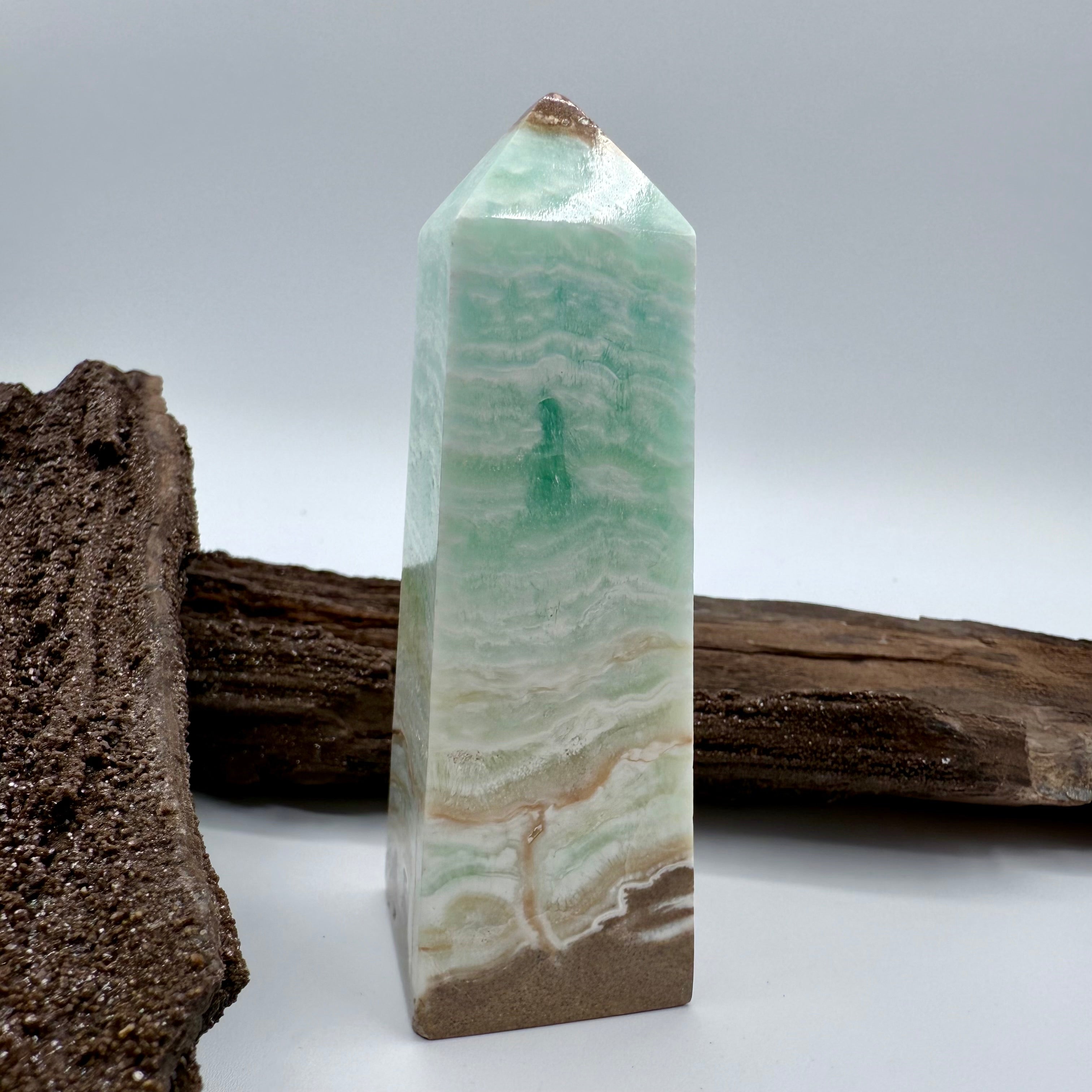 Carribean Calcite Tower - 4.5inch