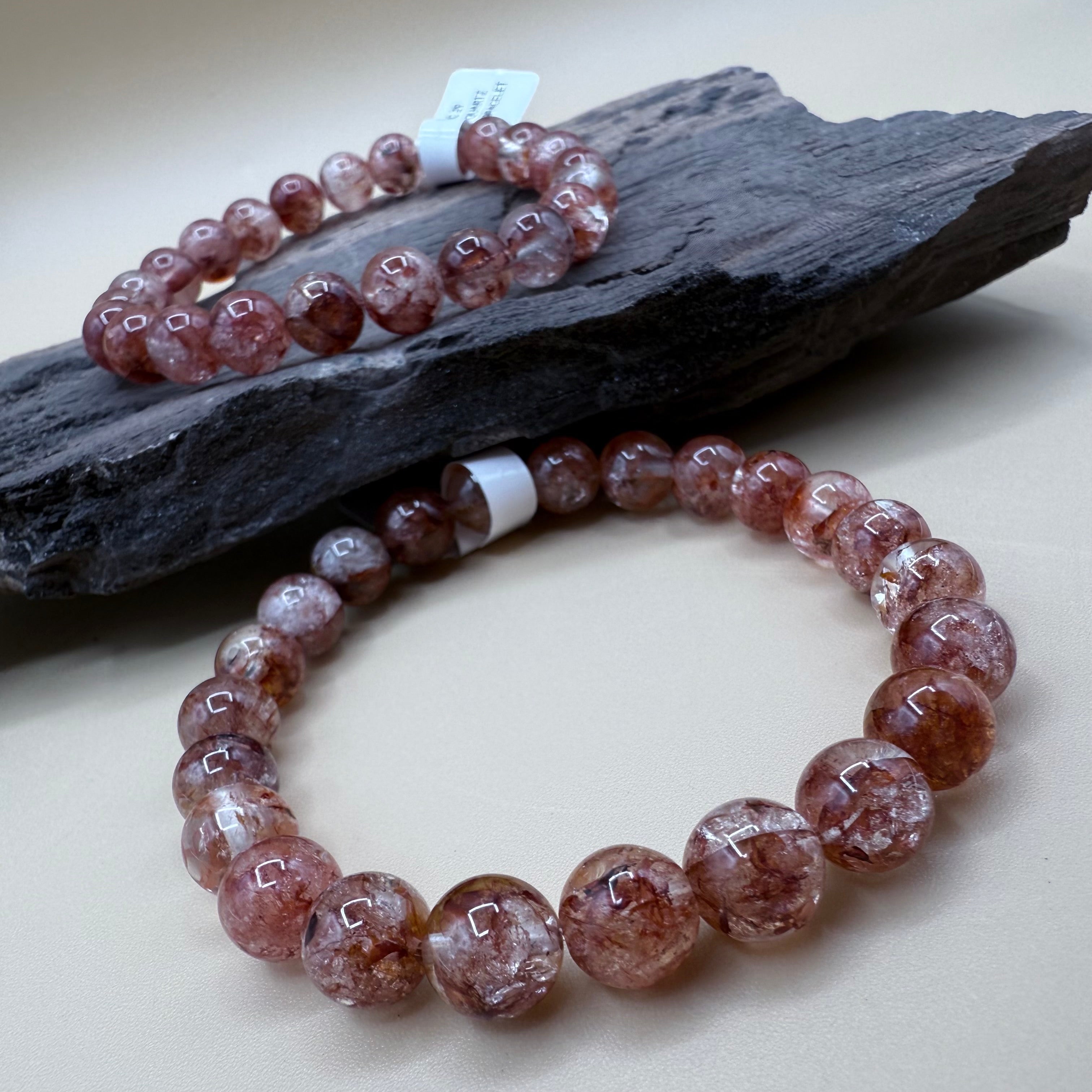 Fire Quartz Bracelet - 8mm