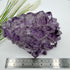 Amethyst Cluster with Gold Goethite Fan Rutile