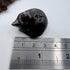 Silver Sheen Obsidian Sleeping Baby Cat 3cm