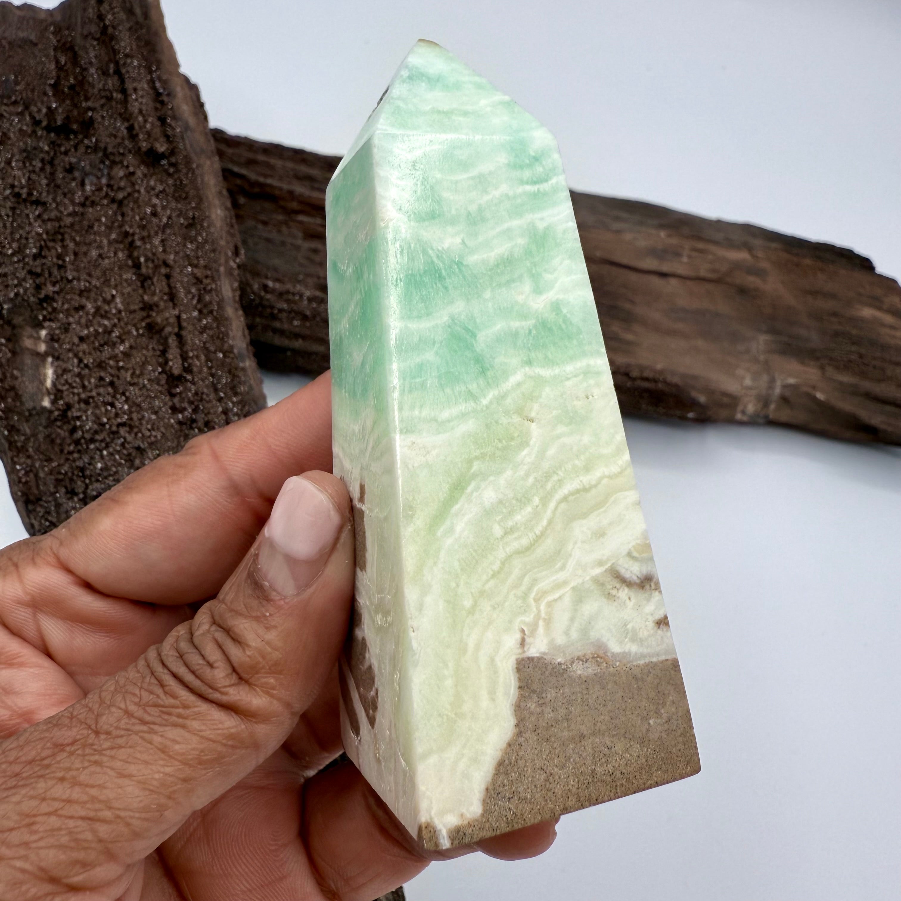 Carribean Calcite Tower - 9.5cm
