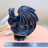 Silver Sheen Obsidian Gryphon [XB599]