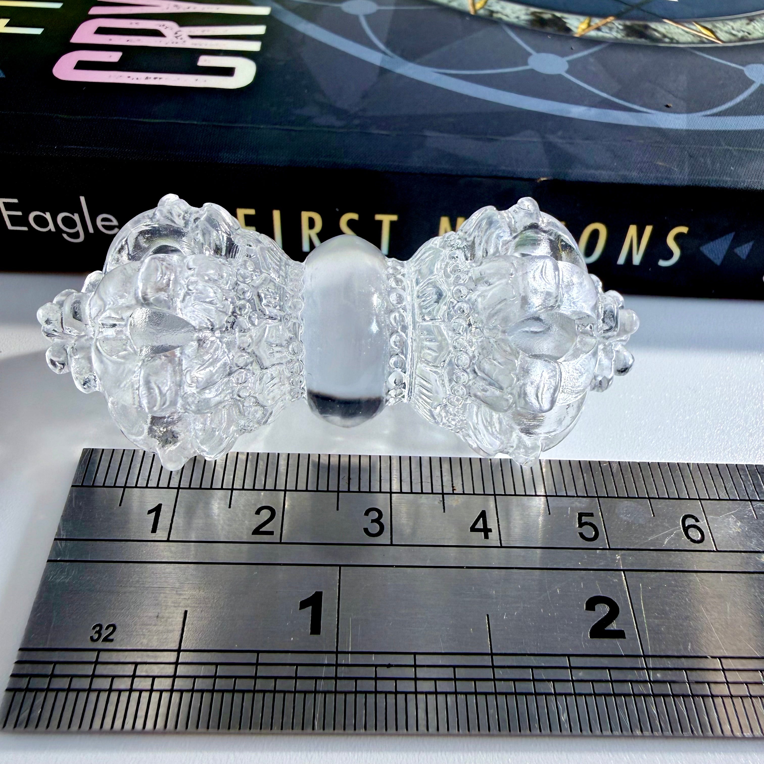 Himalayan Quartz Dorje 5.5cm Length 30g