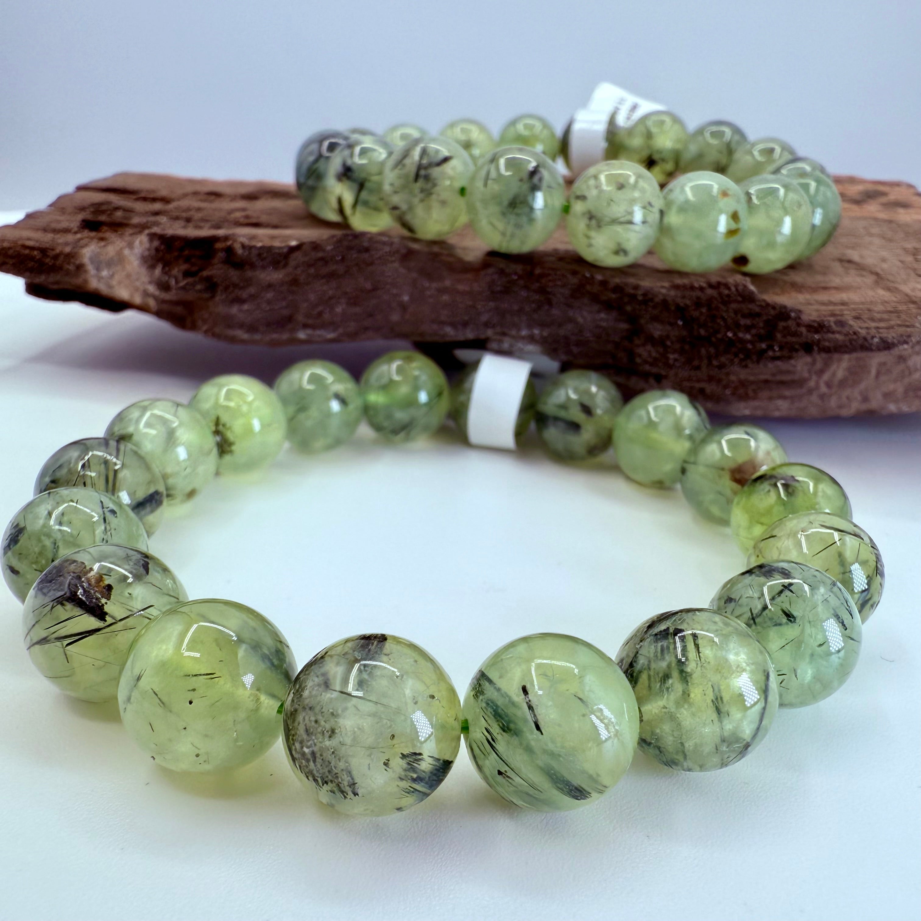 Prehnite 11mm Bracelet [QY20]