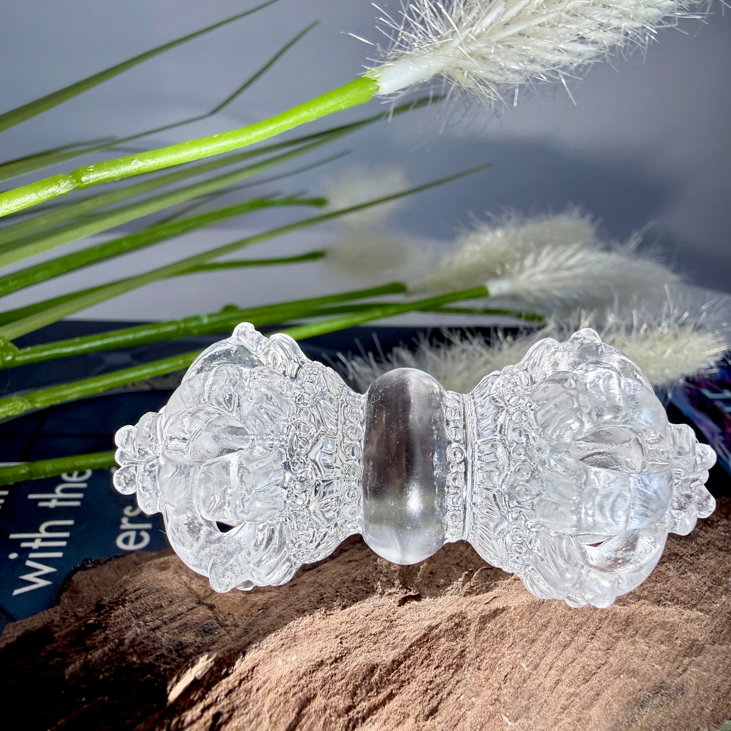 Himalayan Quartz Dorje 5.5cm Length 30g