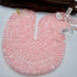 Pink Selenite Bead Strand 8mm Round [DA26]