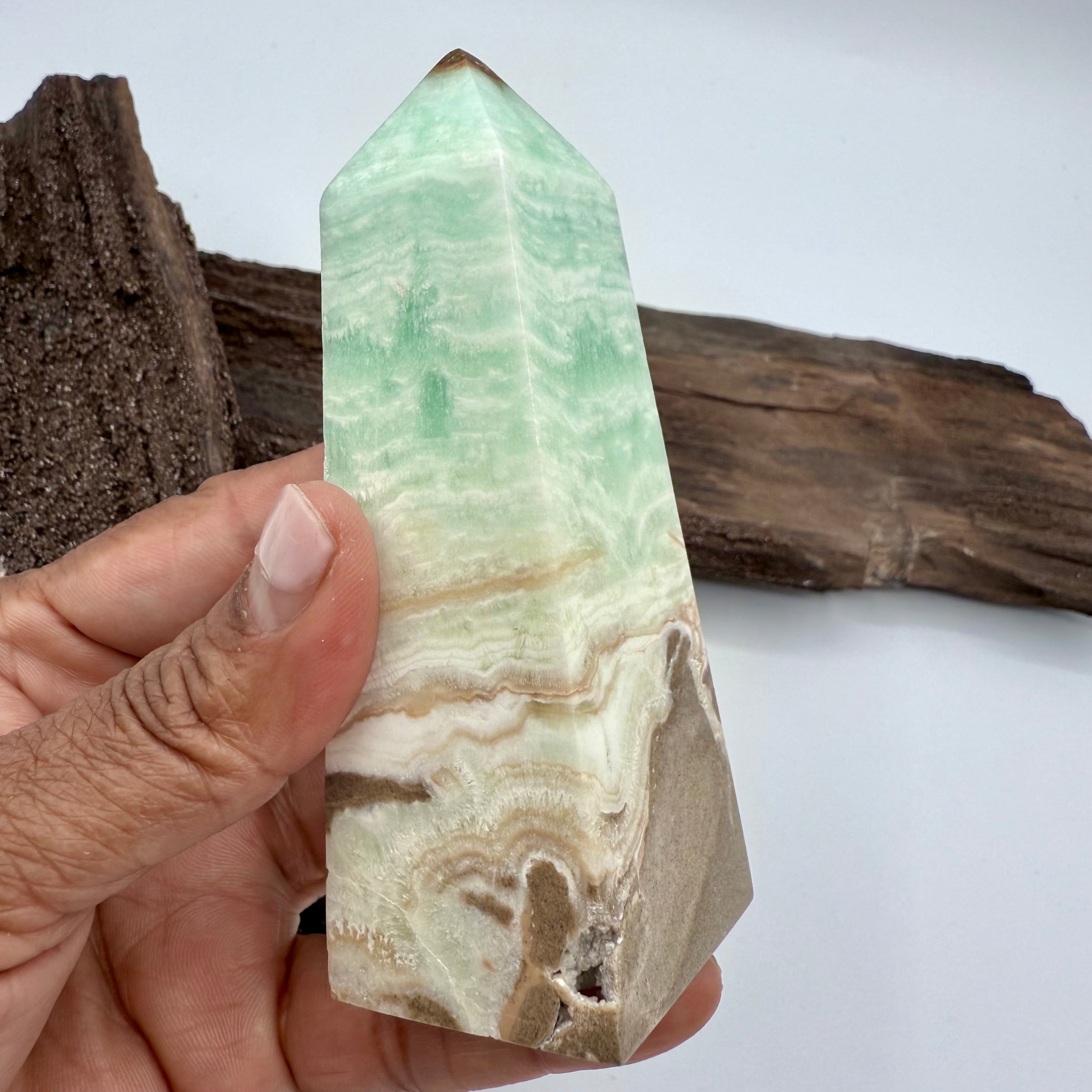 Carribean Calcite Tower - 10.3cm