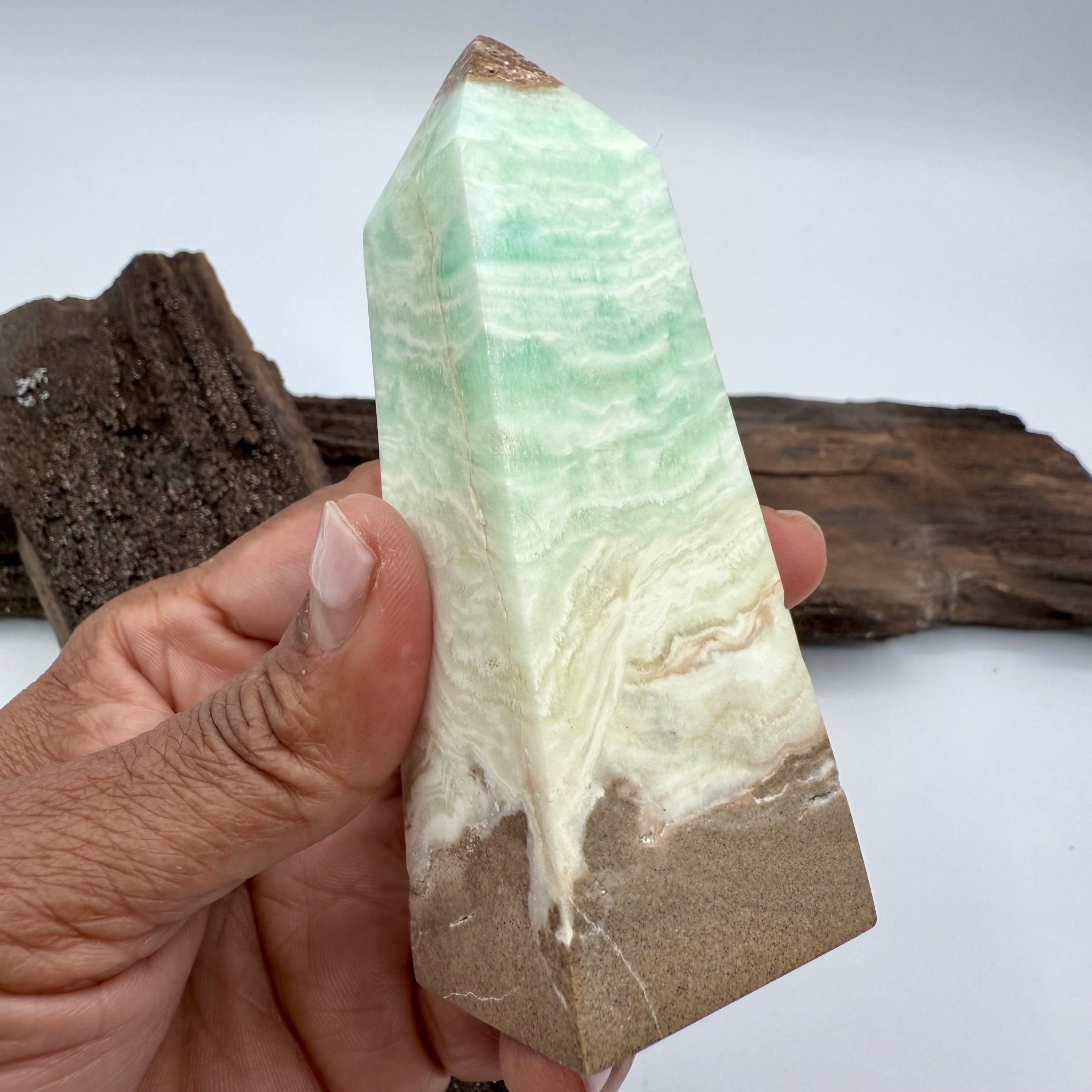 Carribean Calcite Tower - 4inch