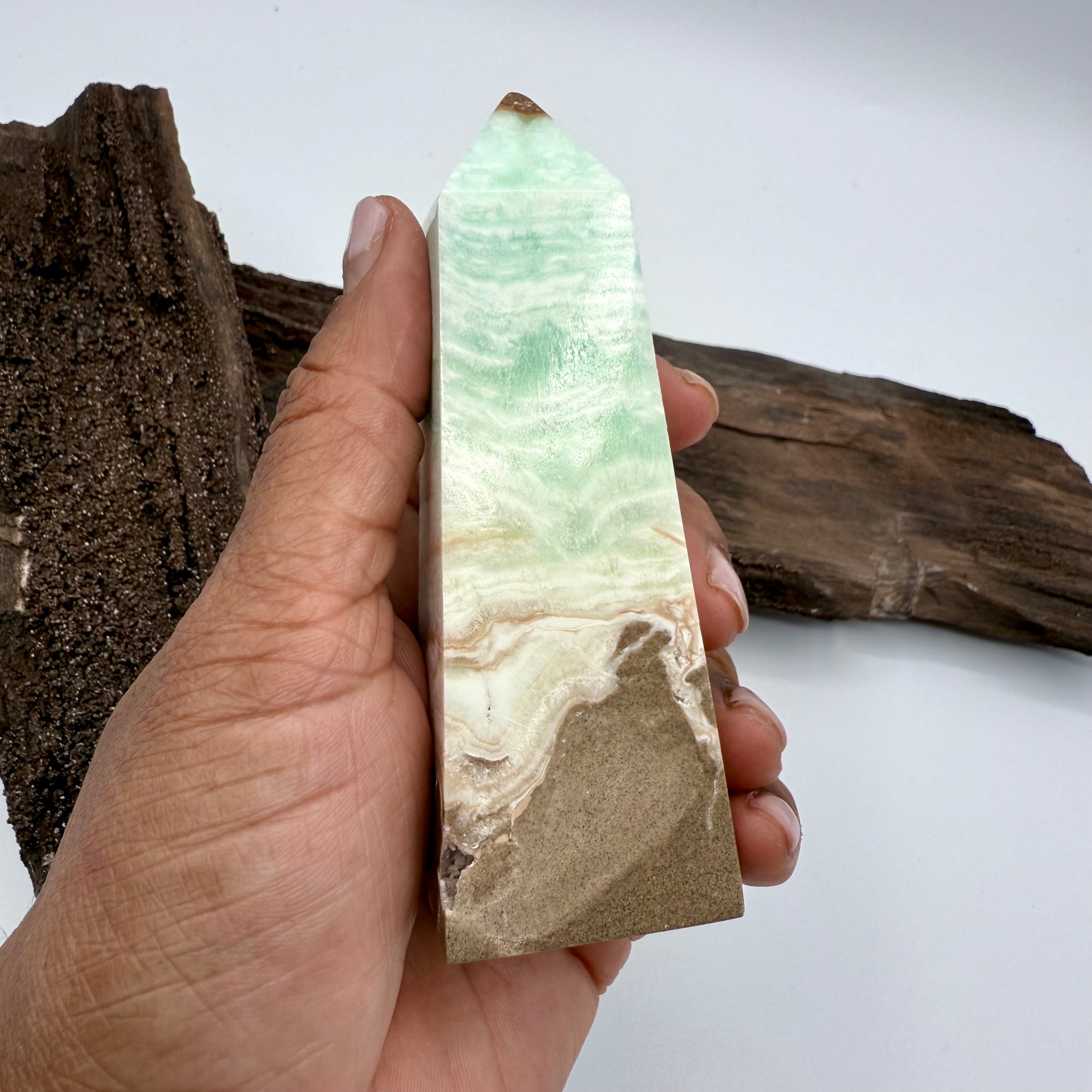 Carribean Calcite Tower - 10.3cm