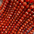 Carnelian Round Faceted 8mm