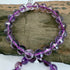 Amethyst Faceted 10mm Bracelet [GE36]