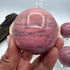 Peruvian Bubblegum Pink Rhodonite 230g | 51mm