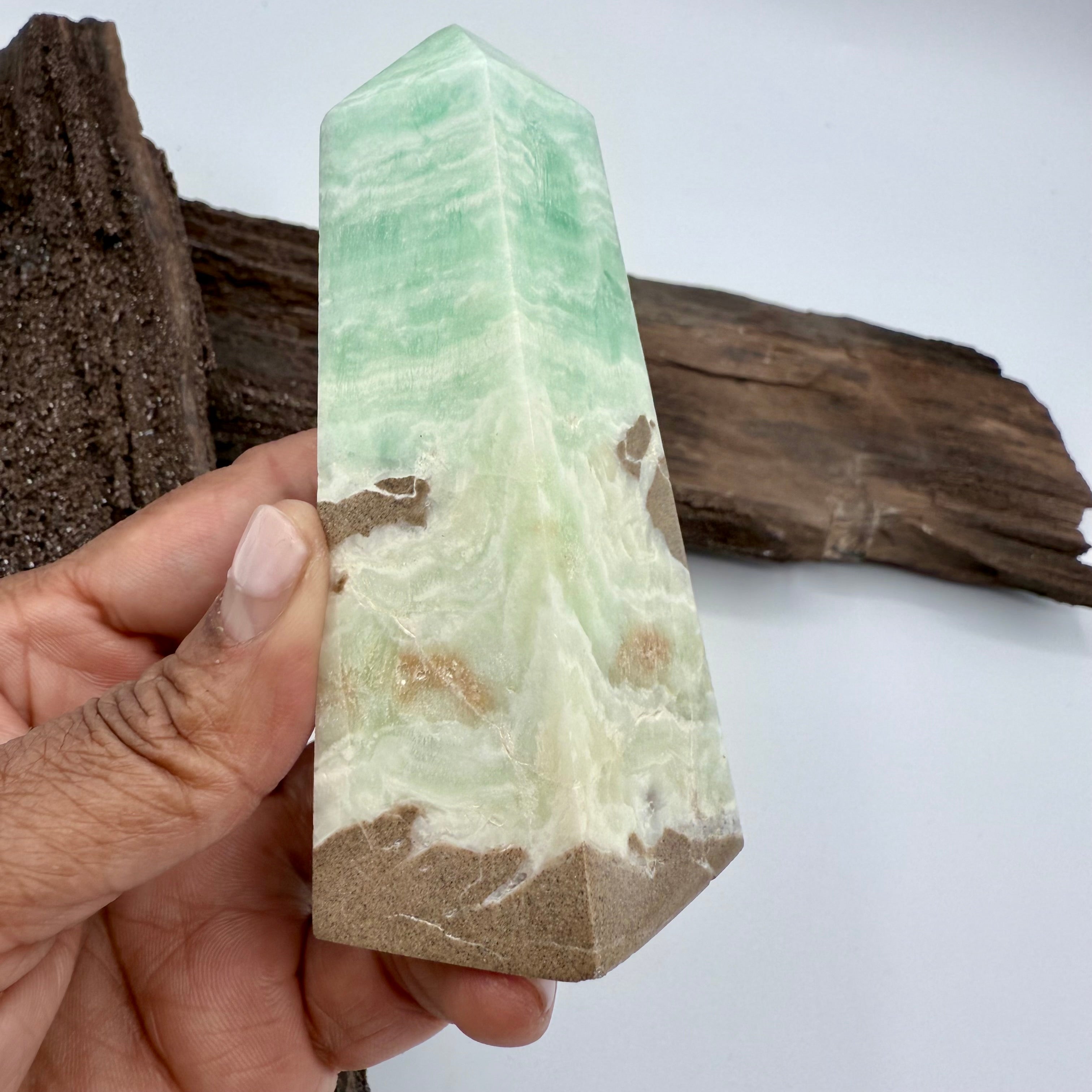 Carribean Calcite Tower - 10cm
