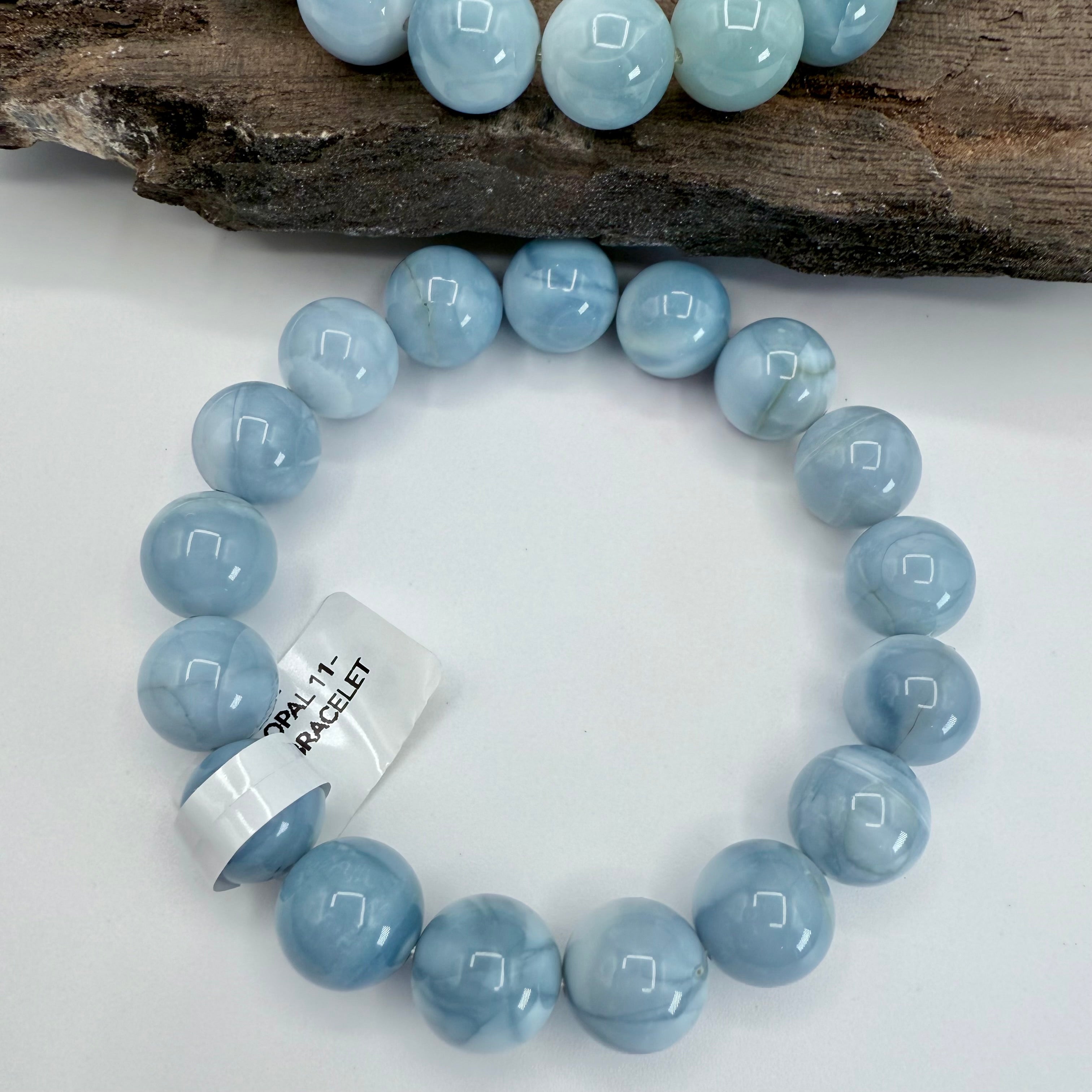 Blue Opal 12mm Bracelet [AK52]