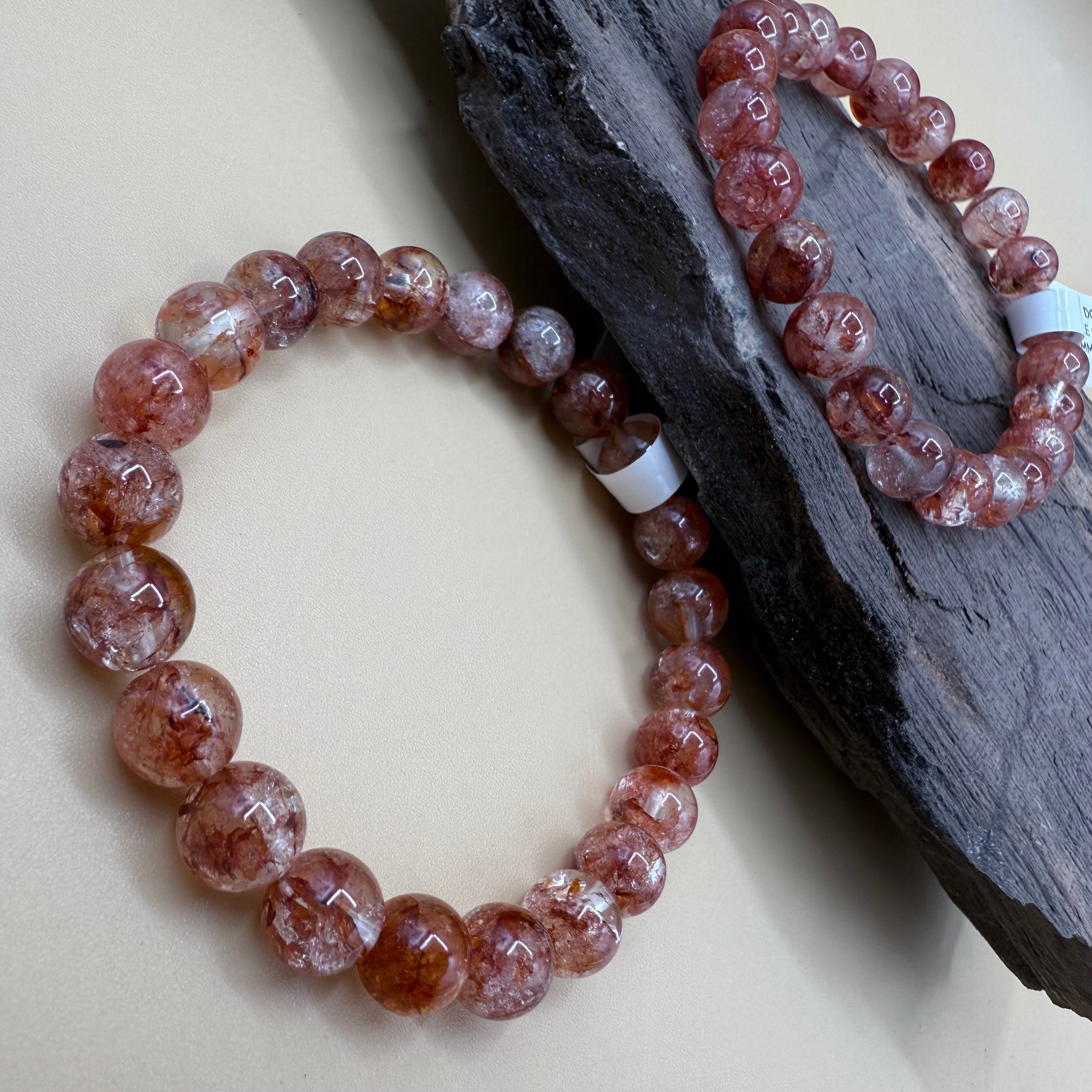 Fire Quartz Bracelet - 8mm