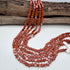 Red Jasper Star 6mm Bead Strand