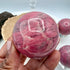 Peruvian Bubblegum Pink Rhodonite Sphere 260g | 54mm
