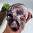 Gemmy Lithium Mica Lepidolite Skull 4.5inch Skull