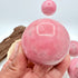 Peruvian Bubblegum Rhodonite Spheres 250g | 54mm