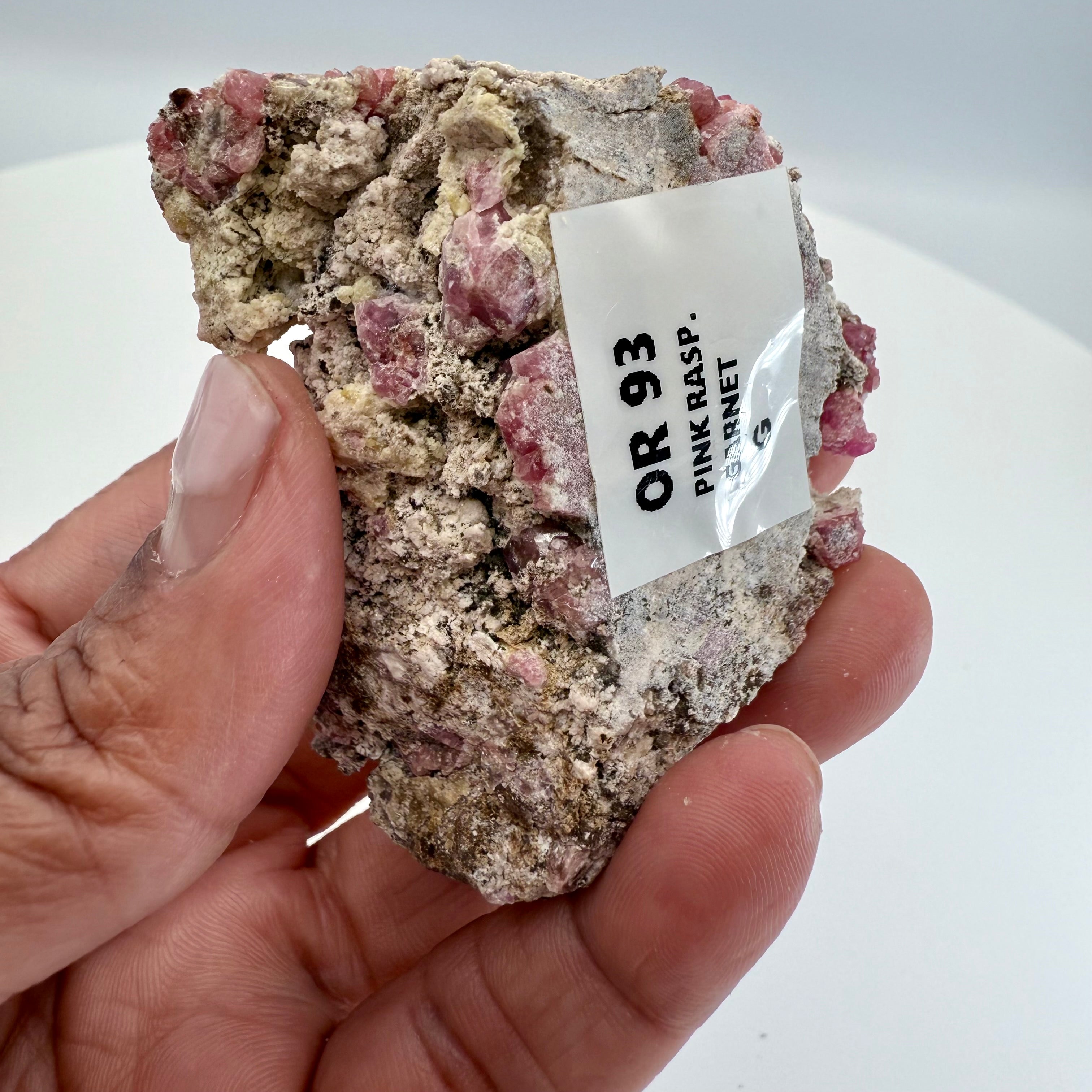 Raspberry Grossular Garnet