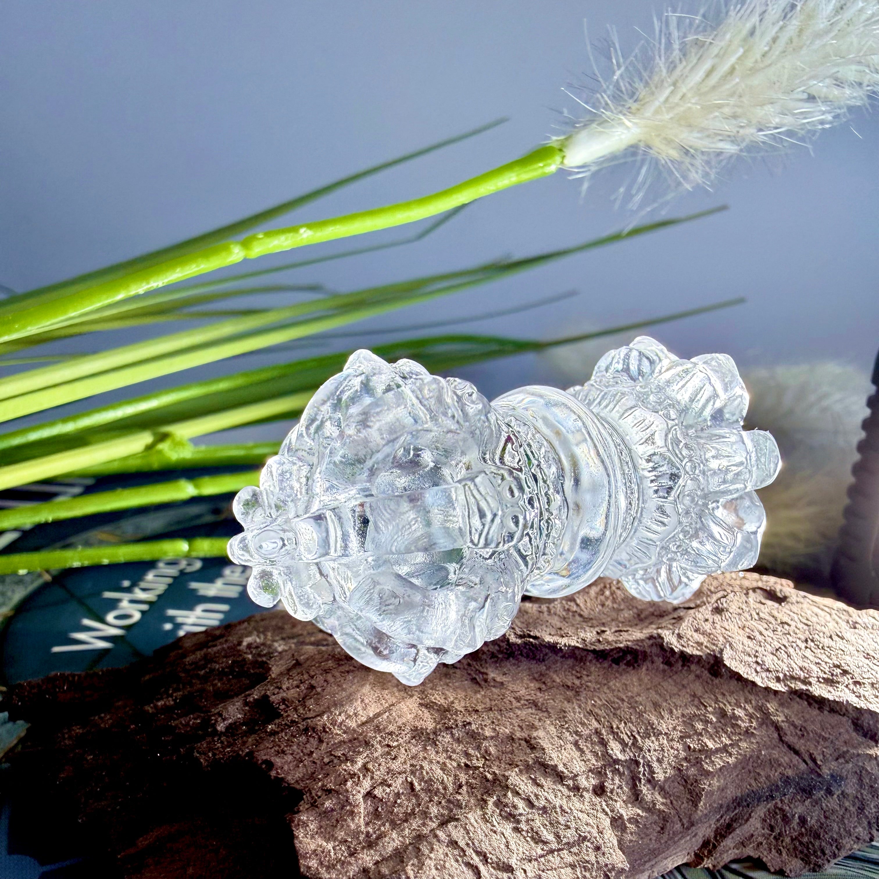 Himalayan Quartz Dorje 5.5cm Length 30g