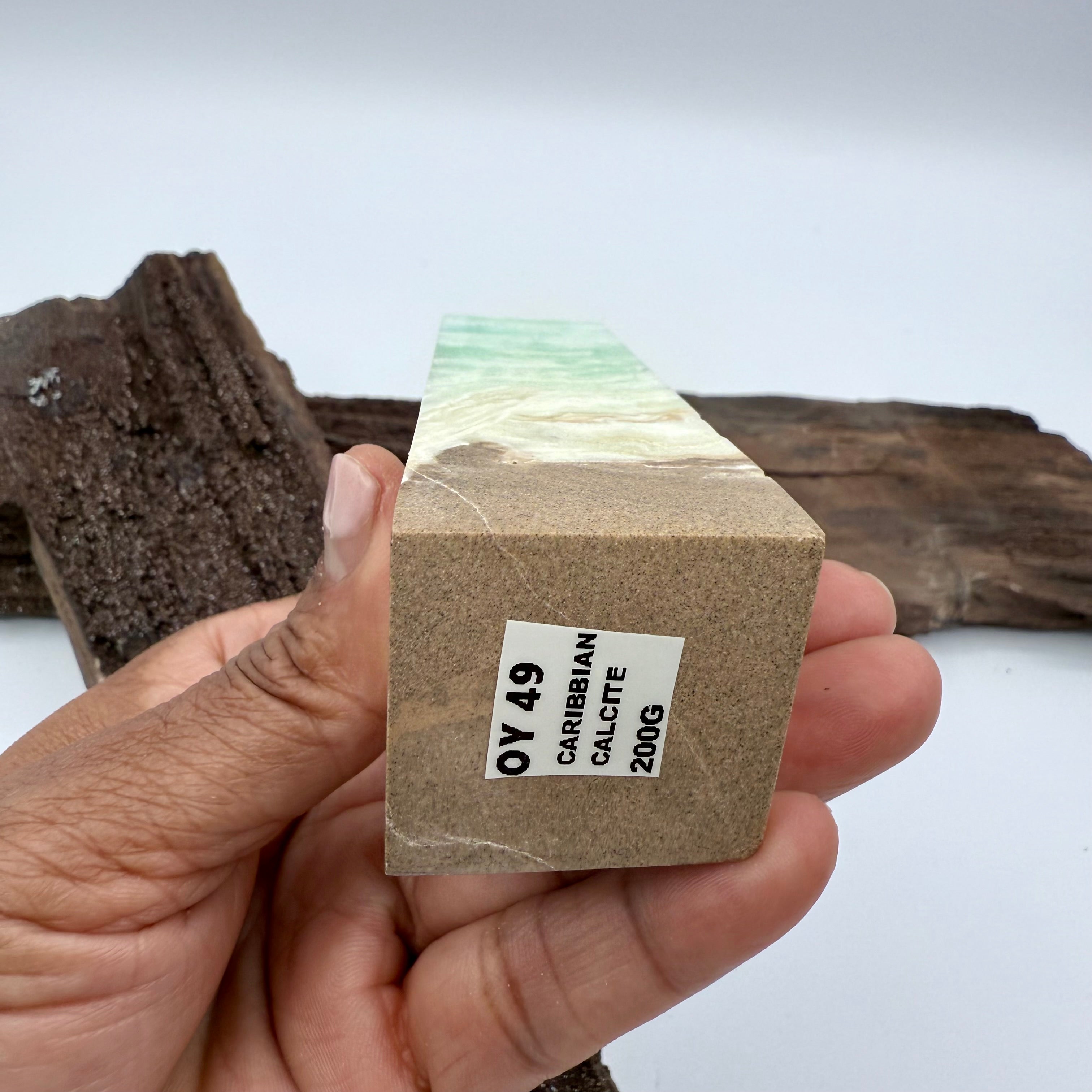 Carribean Calcite Tower - 4inch