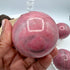 Peruvian Bubblegum Pink Rhodonite Sphere 260g | 54mm