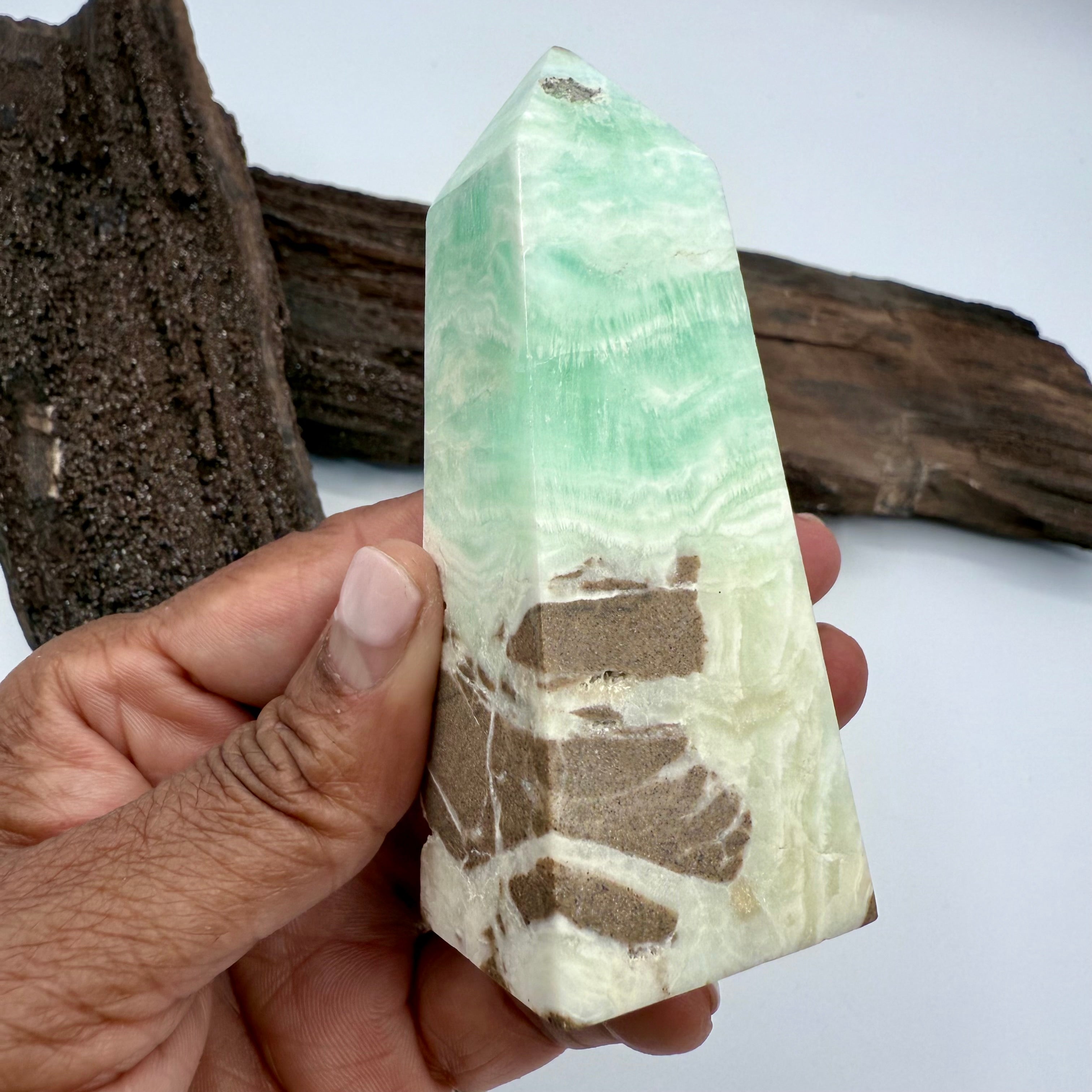 Carribean Calcite Tower - 9.5cm